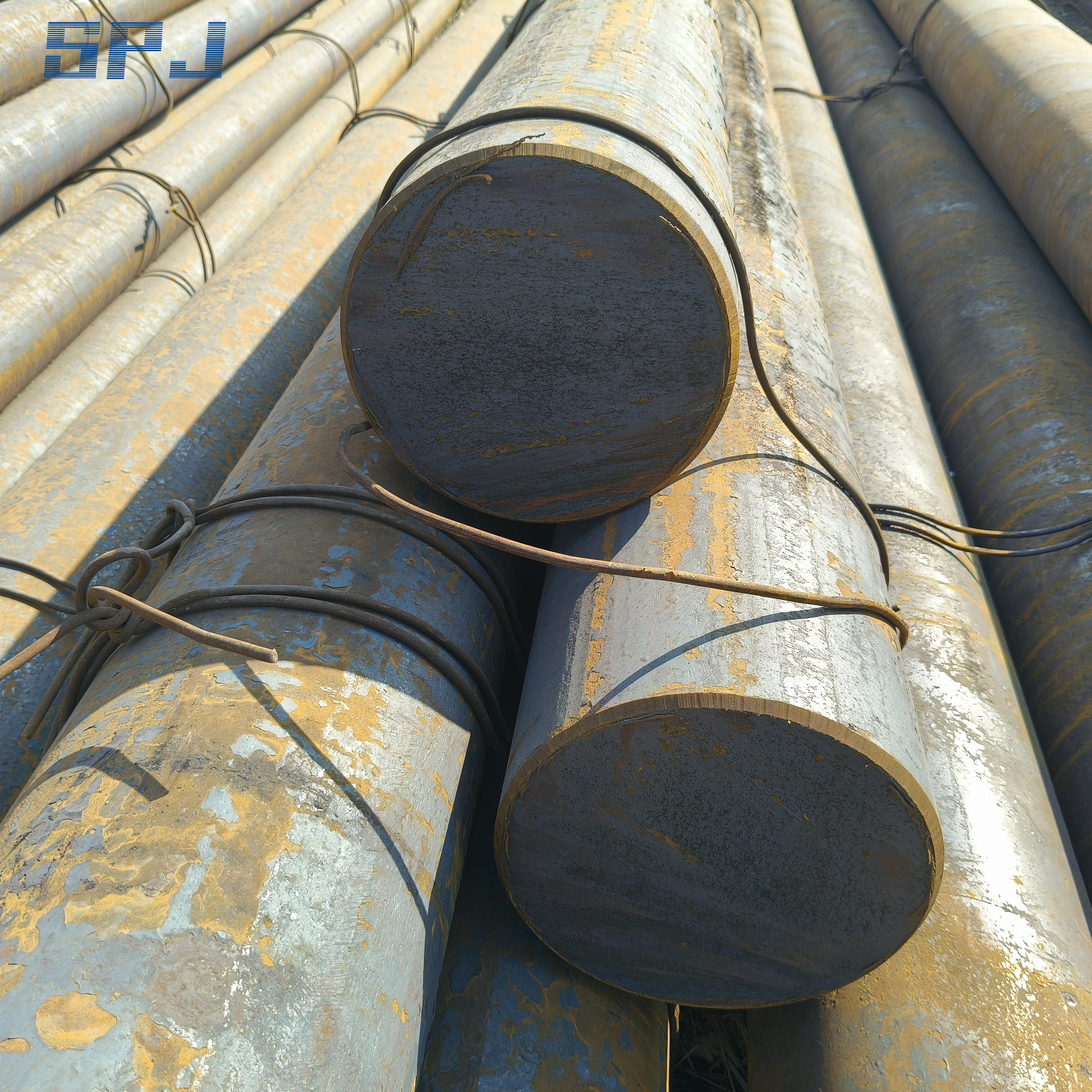 Liange Polished AISI ASTM a 615 Gr 40/60 Hot Rolled Carbon/Alloy Steel Round/ Square Bar/Rod for Sale