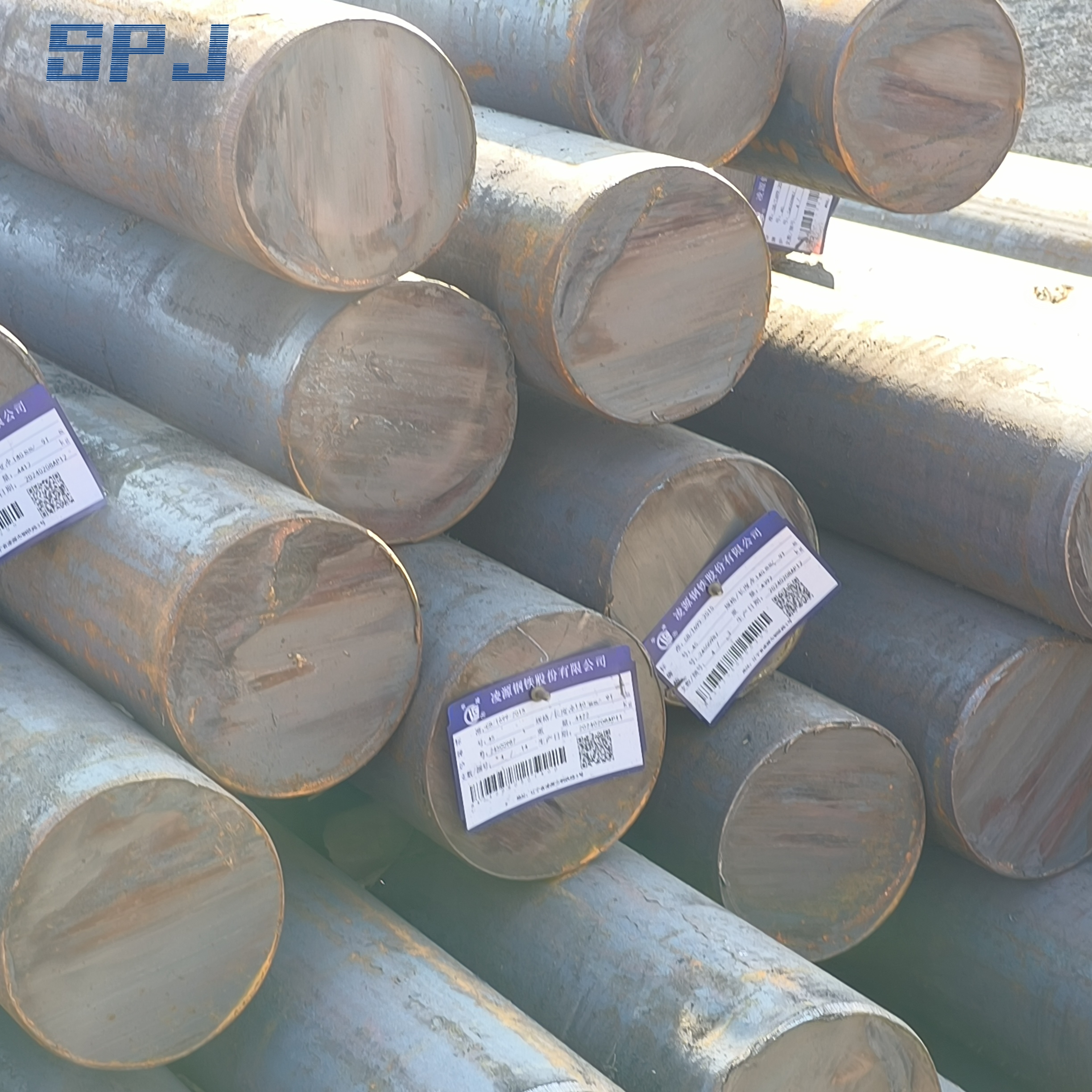 Liange Polished AISI ASTM a 615 Gr 40/60 Hot Rolled Carbon/Alloy Steel Round/ Square Bar/Rod for Sale