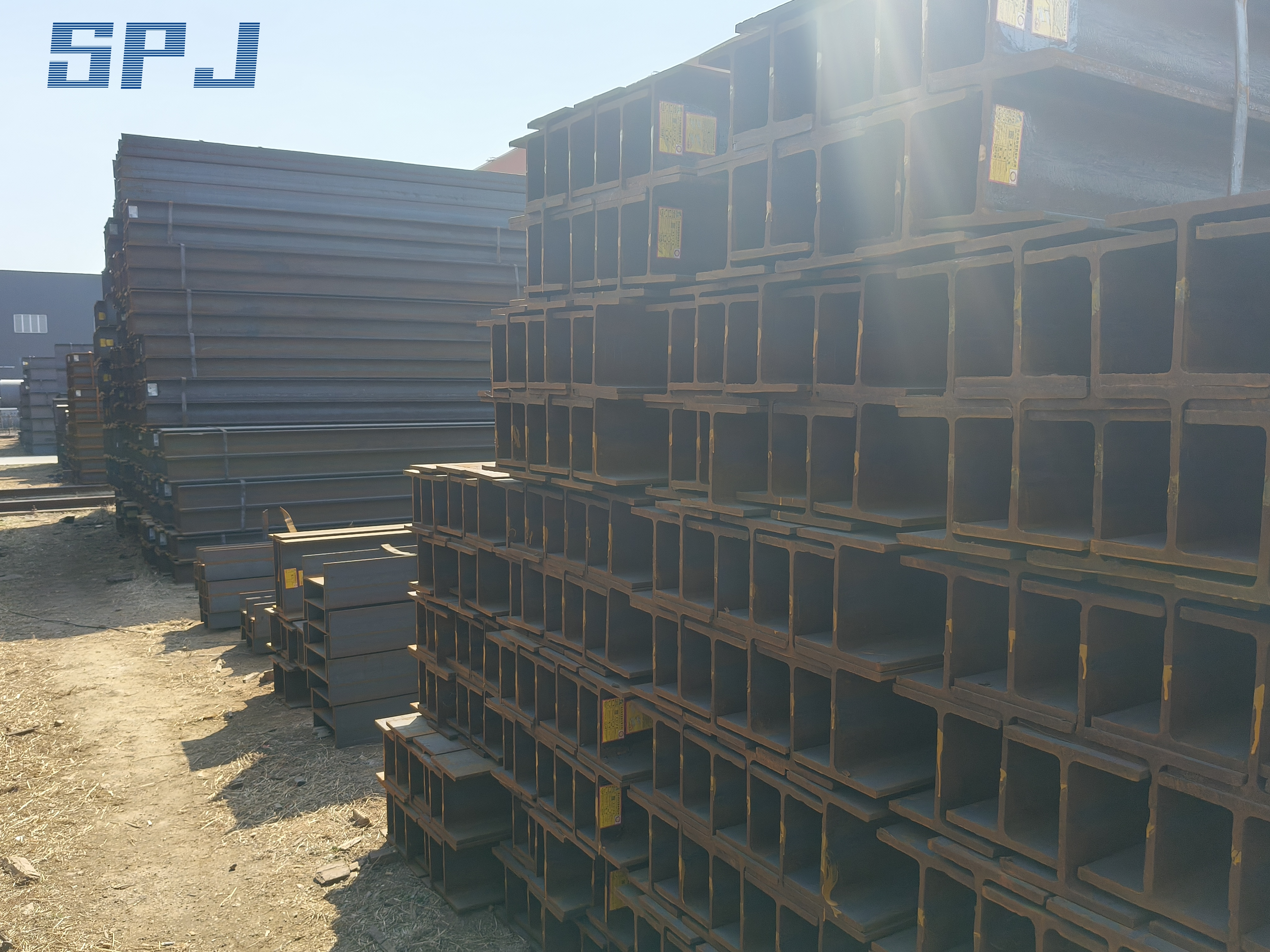 H Beam Q235 ASTM A36 Carbon Steel H Beam Mild Iron Steel Construction Building H Shape Steel Beam