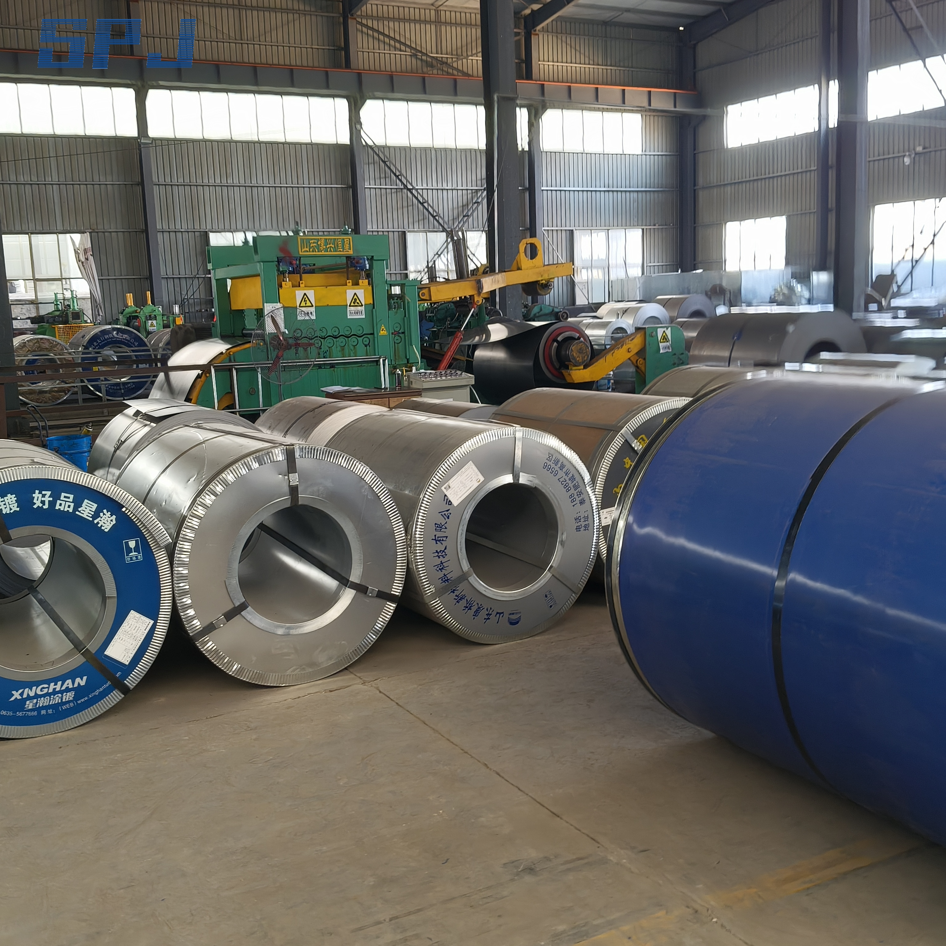 Wide Range of All Ral Card Color 600-1250mm Dx51d G550 Gi Sheet Hot DIP Galvanized Steel Coil