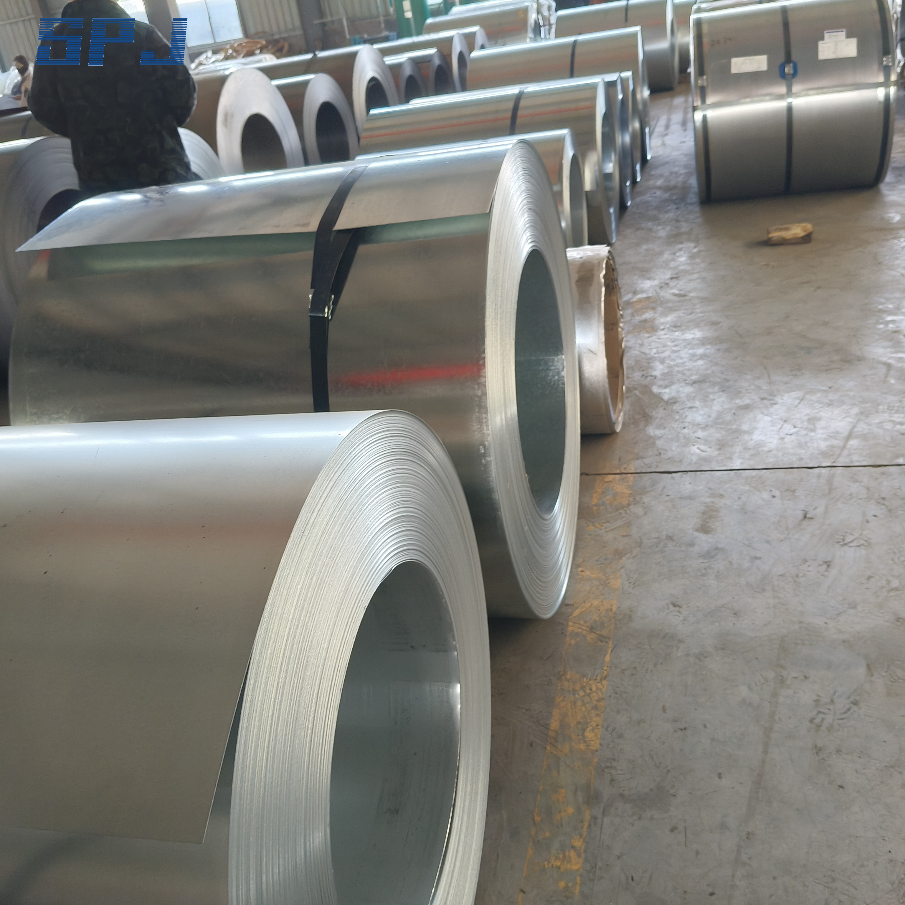 Factory Price ASTM A653 En10326 Hdgi 275 Z60 Dx51d Sg550 SGCC Hot Dipped Galvalume Zinc Coated Gi Galvanized Steel Coil