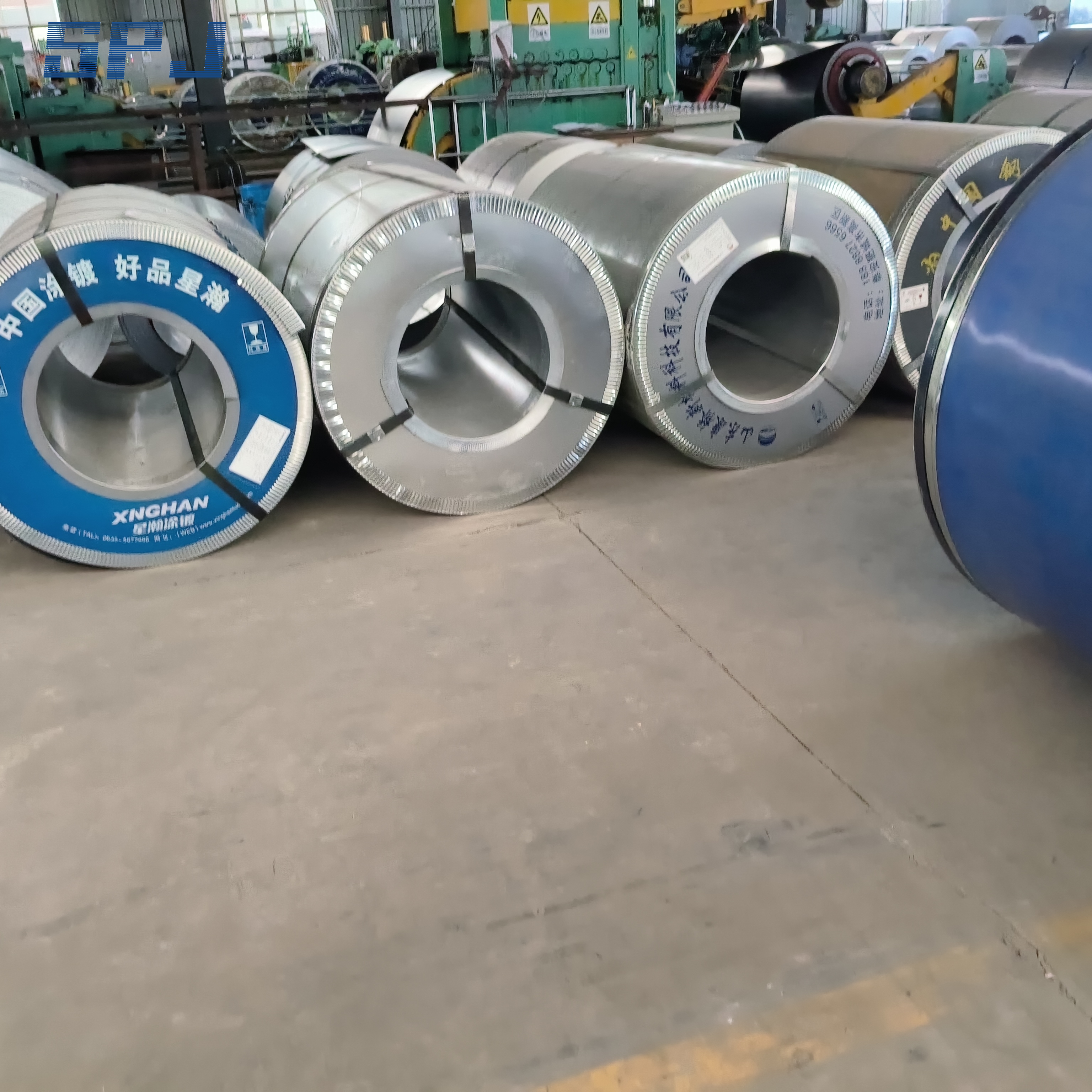 Factory Price ASTM A653 En10326 Hdgi 275 Z60 Dx51d Sg550 SGCC Hot Dipped Galvalume Zinc Coated Gi Galvanized Steel Coil