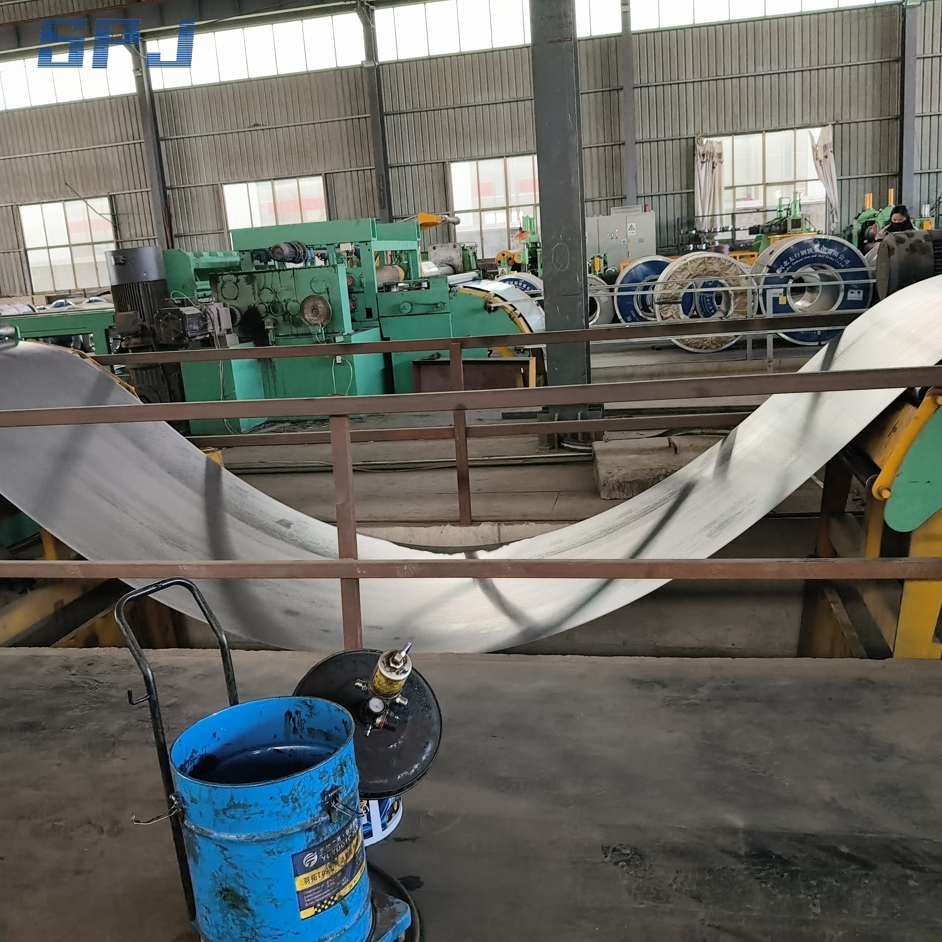 Wide Range of All Ral Card Color 600-1250mm Dx51d G550 Gi Sheet Hot DIP Galvanized Steel Coil