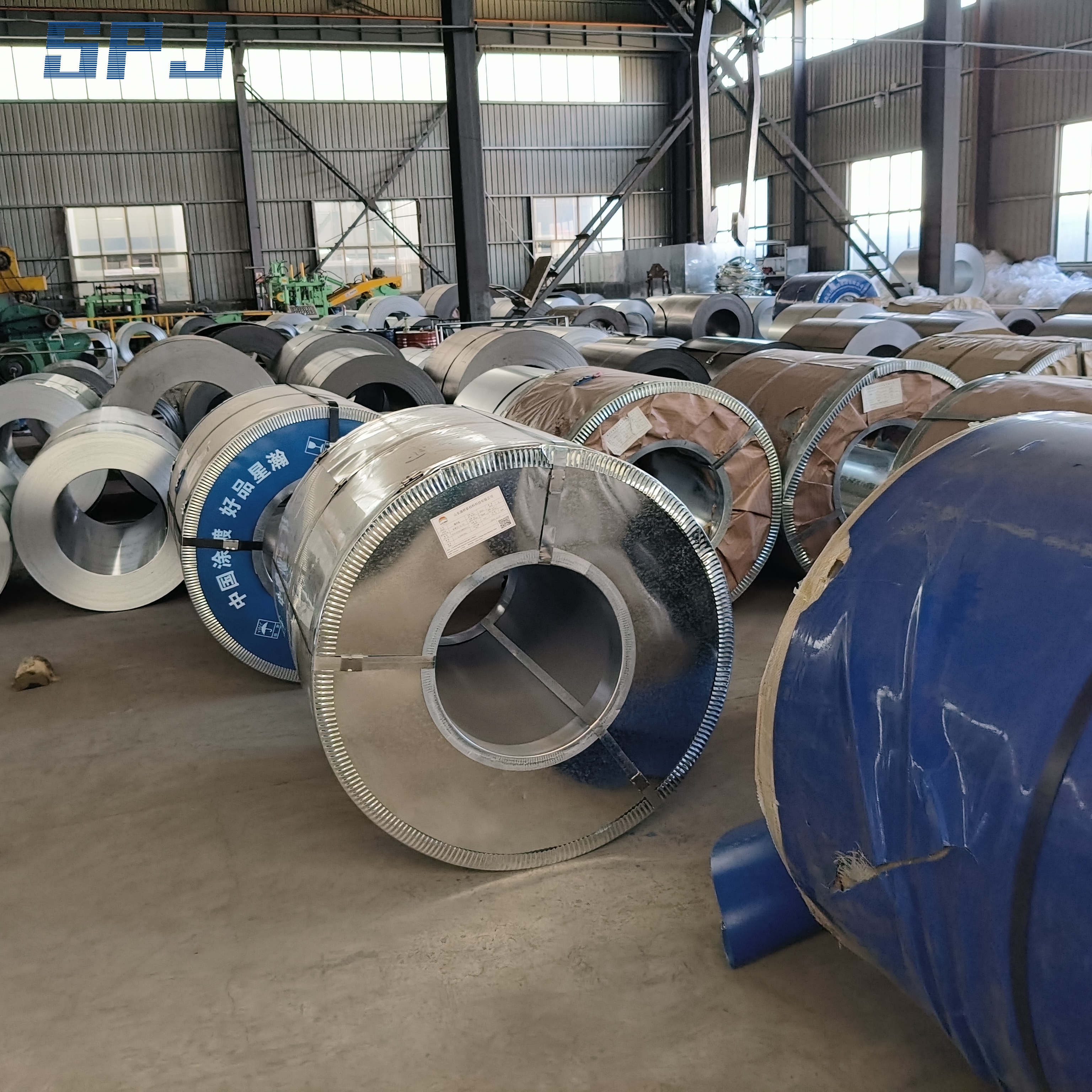 Wide Range of All Ral Card Color 600-1250mm Dx51d G550 Gi Sheet Hot DIP Galvanized Steel Coil