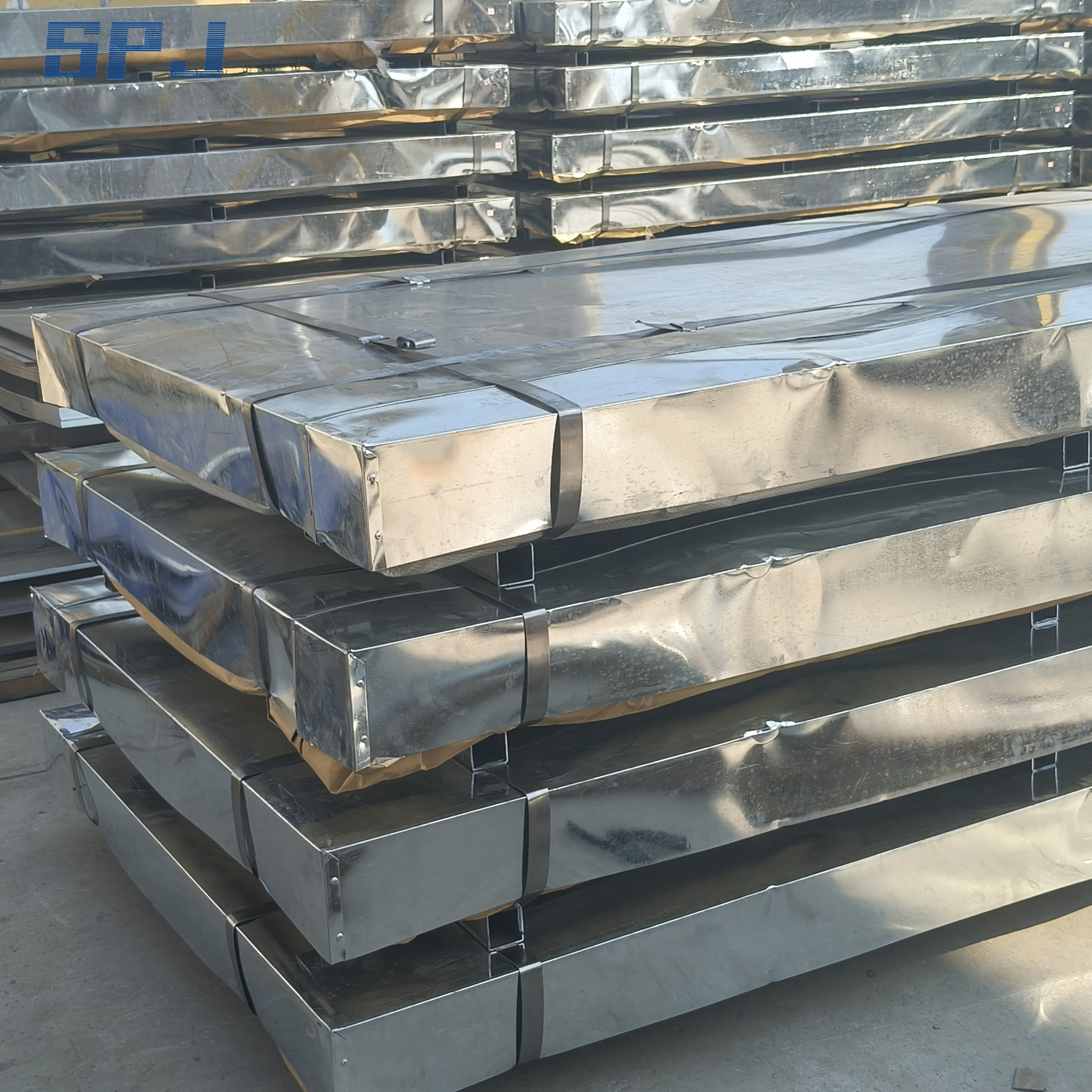 SPCC Dx51d Dx52D Dx53D Z100 Z150 Z275 Cold Rolled Zinc Coated Gi Coil Galvanized Steel Sheet for Roofing Sheet