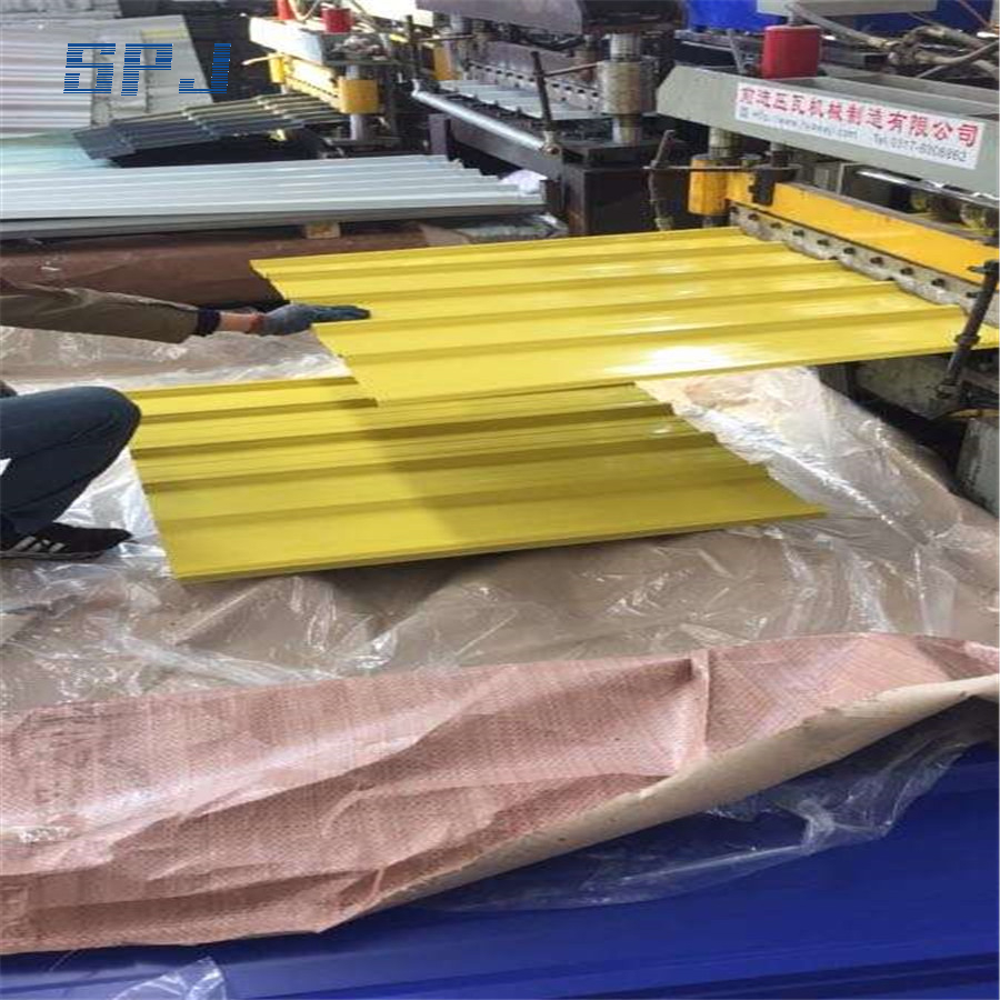 4X8 Galvanized Corrugated Sheet Color Coated Steel Roofing Tiles PPGI PPGL Color Corrugated Board