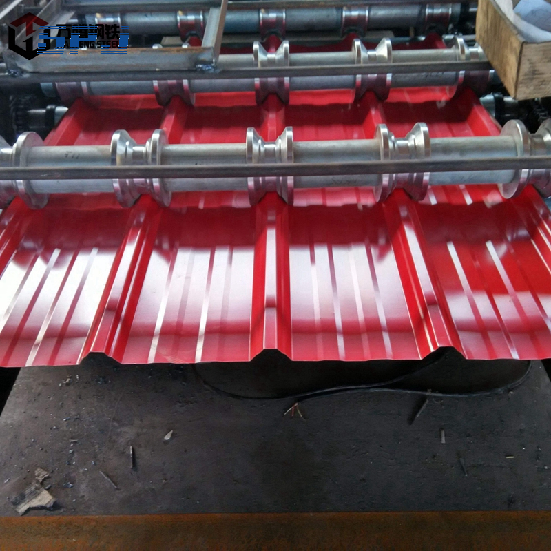 4X8 Galvanized Corrugated Sheet Color Coated Steel Roofing Tiles PPGI PPGL Color Corrugated Board