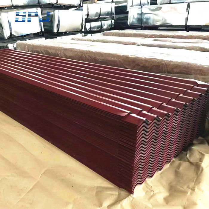 Galvanized Corrugated Board Color Coated Corrugated Board Roofing Steel Plate