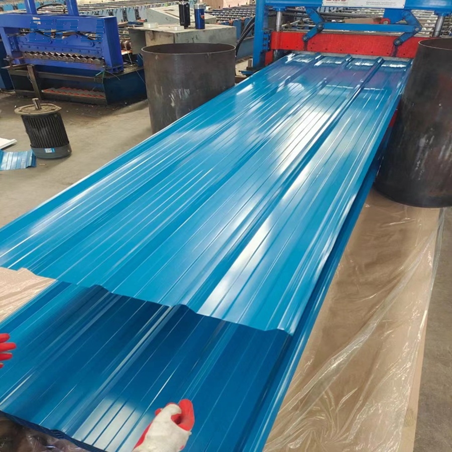 Hot Sales 0.5mm Color Coated Metal Galvanized Corrugated Steel Sheet/Board for Roof.