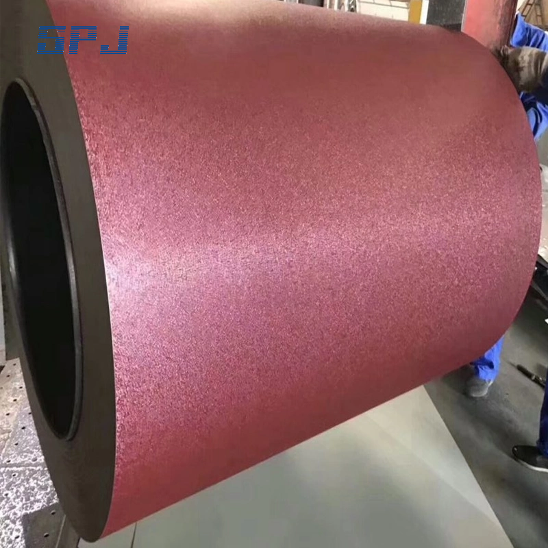 Ral3020 Red Color Coated PPGI Rustproof Prepainted Galvanized Coil Gi Steel Roll Weight 1-8tons