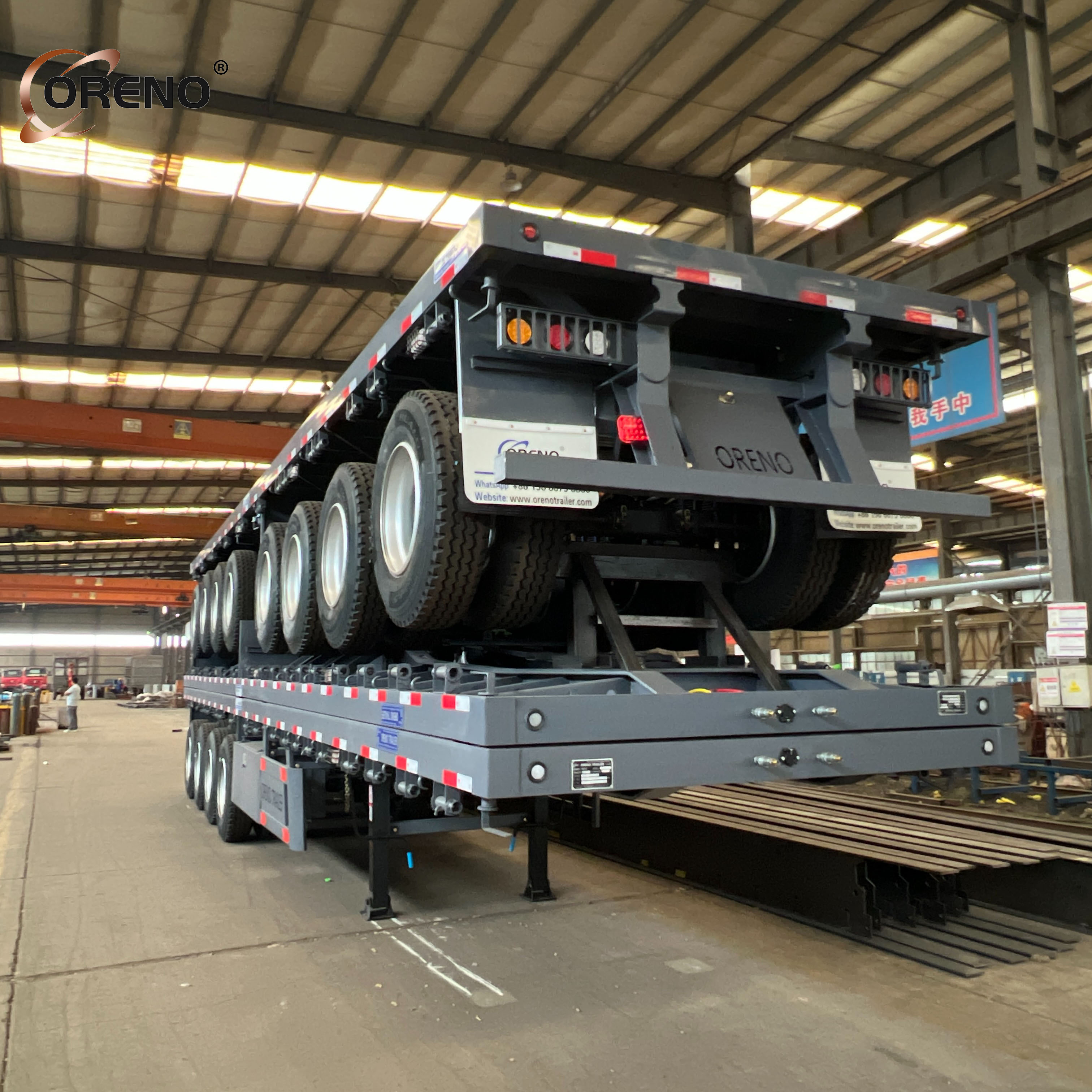 4Axle Flatbed trailer