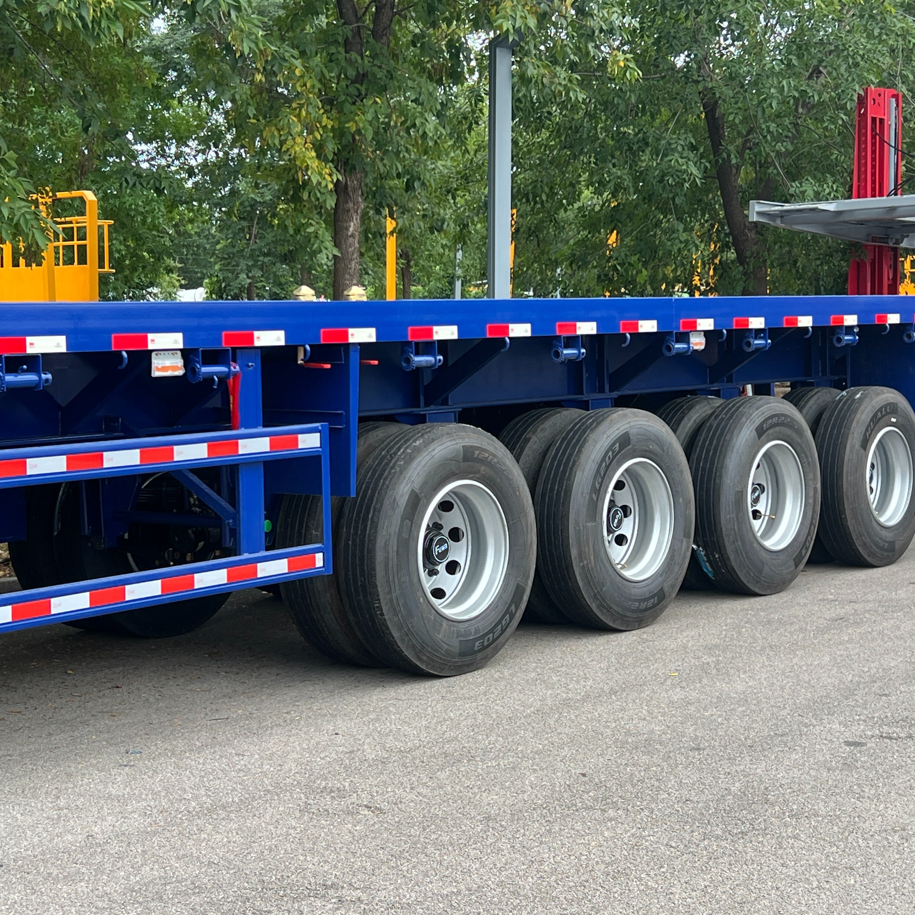 skeleton semi trailer