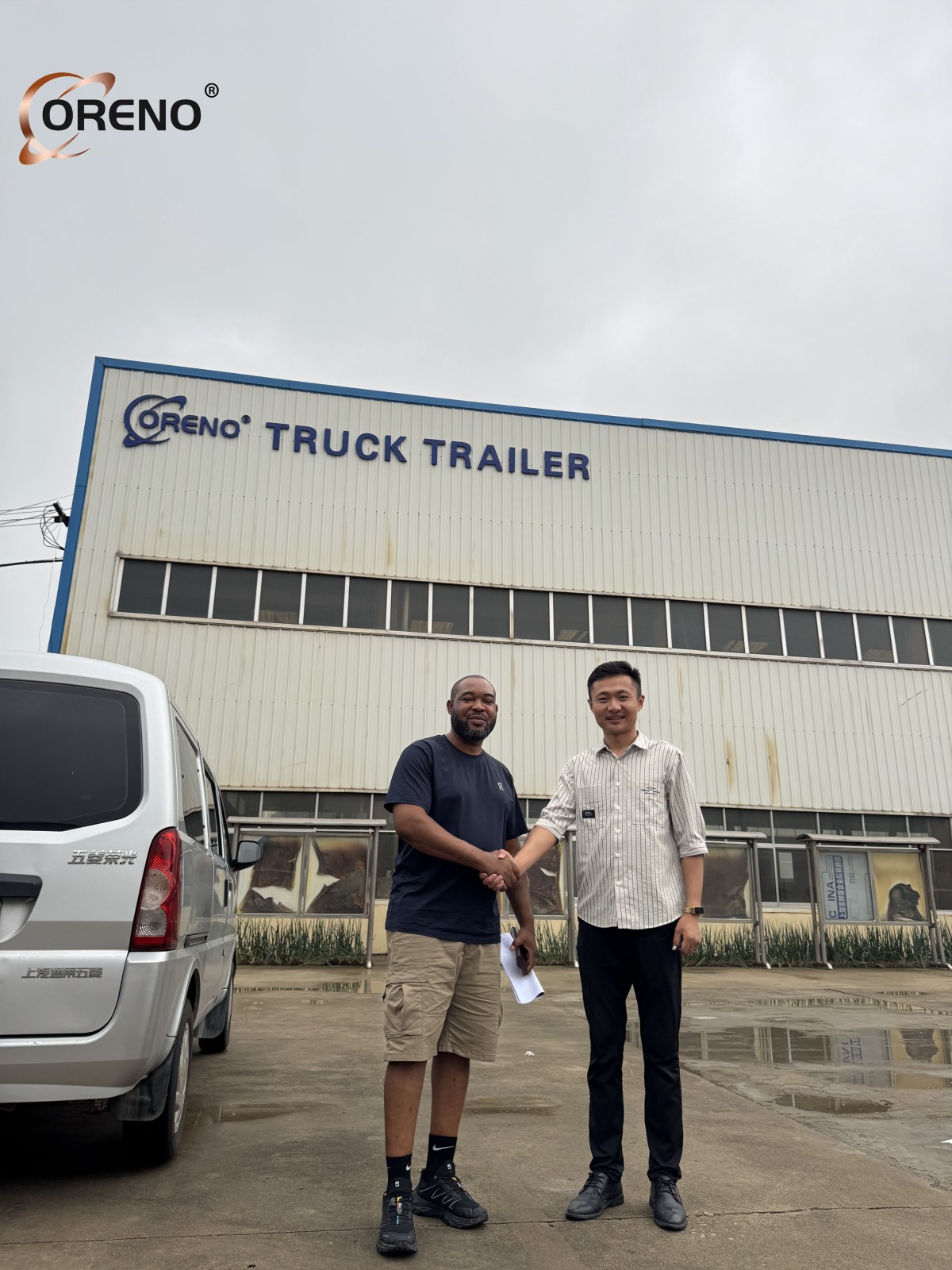 On-site inspection of the customer's factory