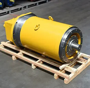 Flameproof three phase asynchronous motor for roadheader