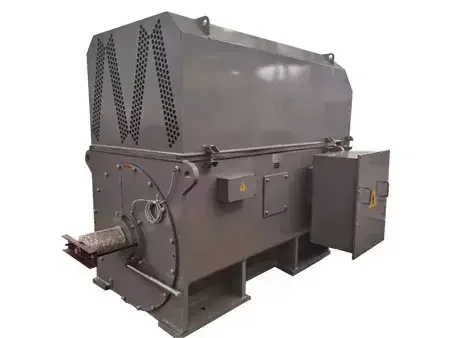 Temperature measuring devices in industrial motors: PT100 and PTC.