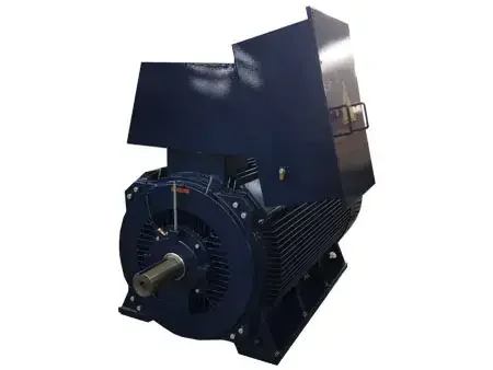 Structural characteristics of Axial ventilation of AC Motor