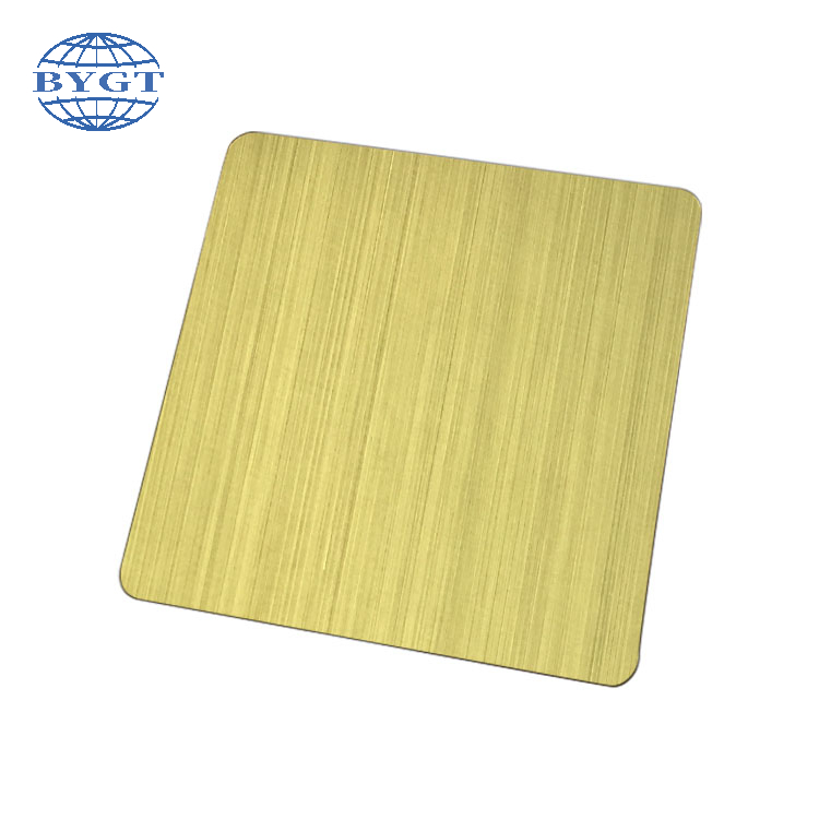 Best Design Anti-Fingerprint Coating Pvd Coating Matte Finish Stainless Steel Sheet For Public Place Wall