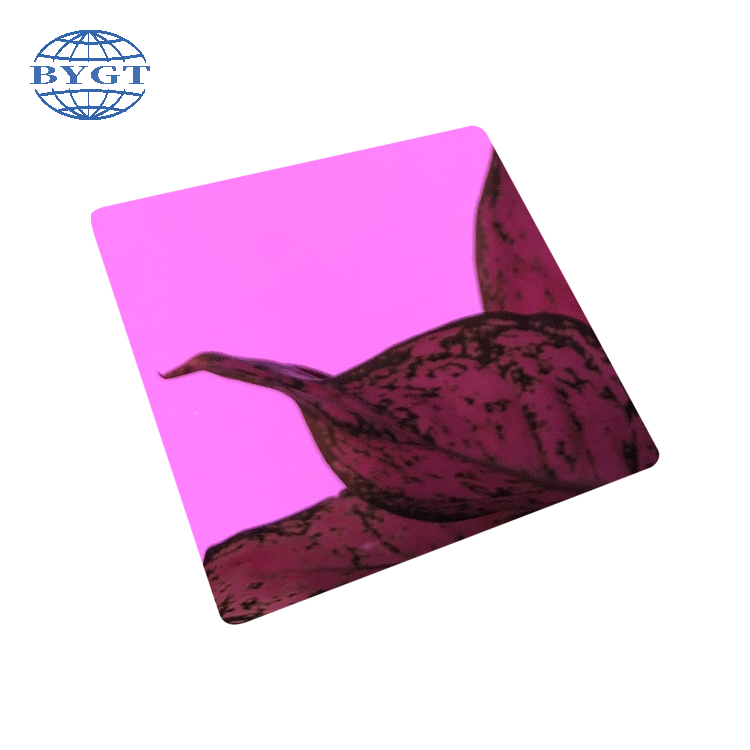AISI New Style 4×8 Mirror Polish Anti Fingerprint Stainless Steel Sheet Color Sheet For Decorative Wall