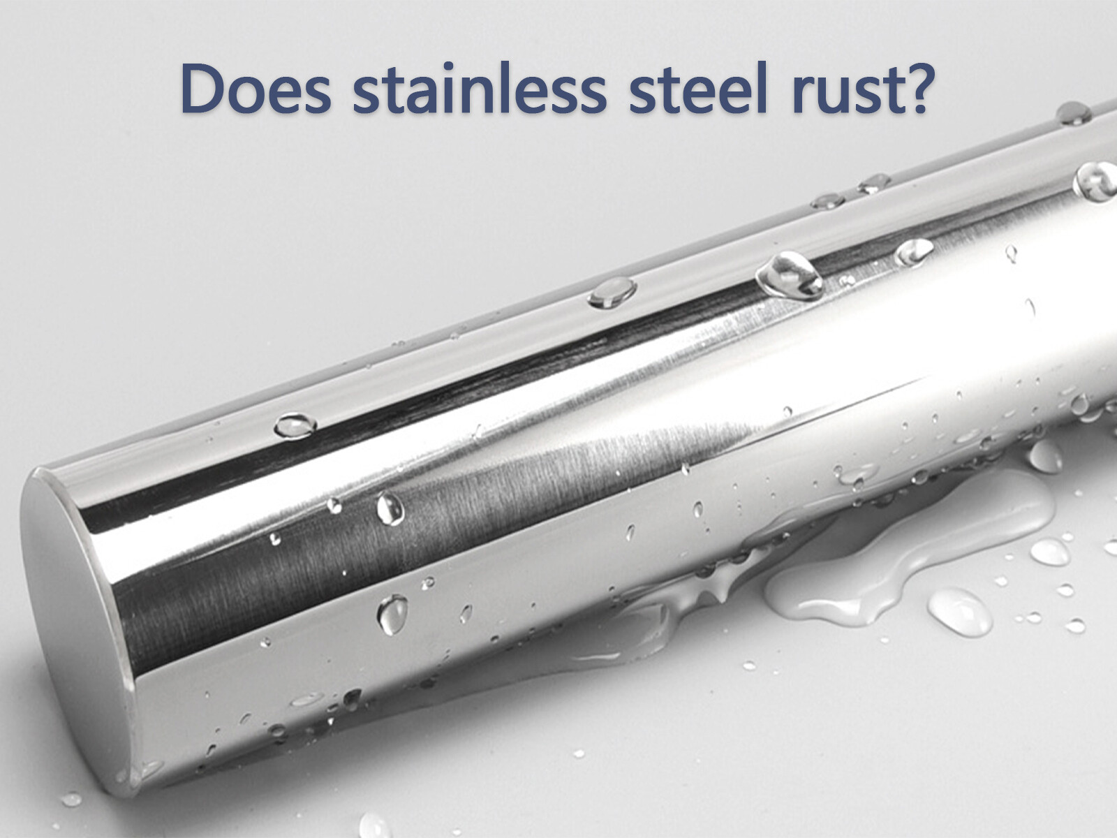 Can stainless steel rust?