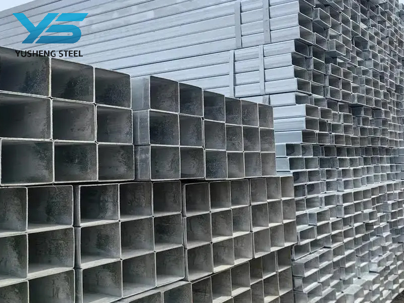 Galvanized square pipe tube