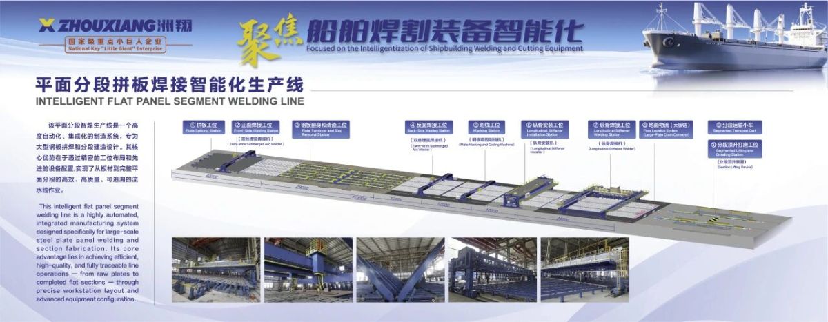 Zhouxiang Flat Panel Assembly and Welding Line: Enabling Smart and Efficient Manufacturing for Shipbuilding and Offshore Structures