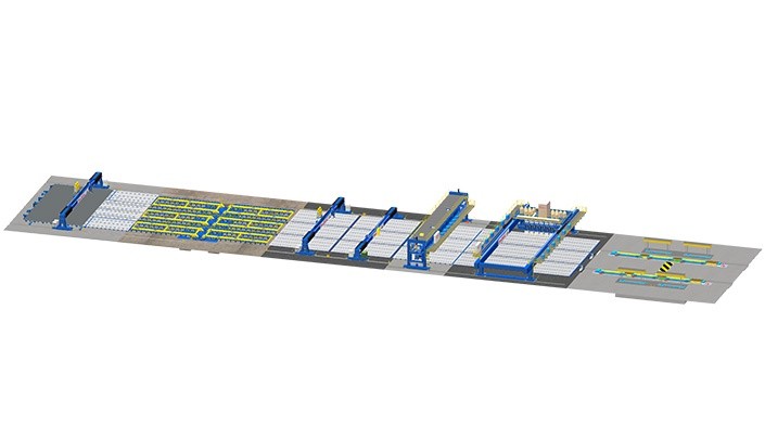 Shipbuilding Flat Panel Production Line