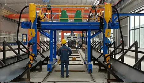 H Beam Welding Machine 