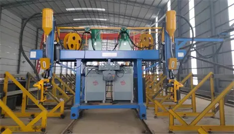 Cantilever Type H Beam Welding Machine 