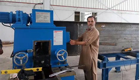 H Beam Flange Straightening Machine