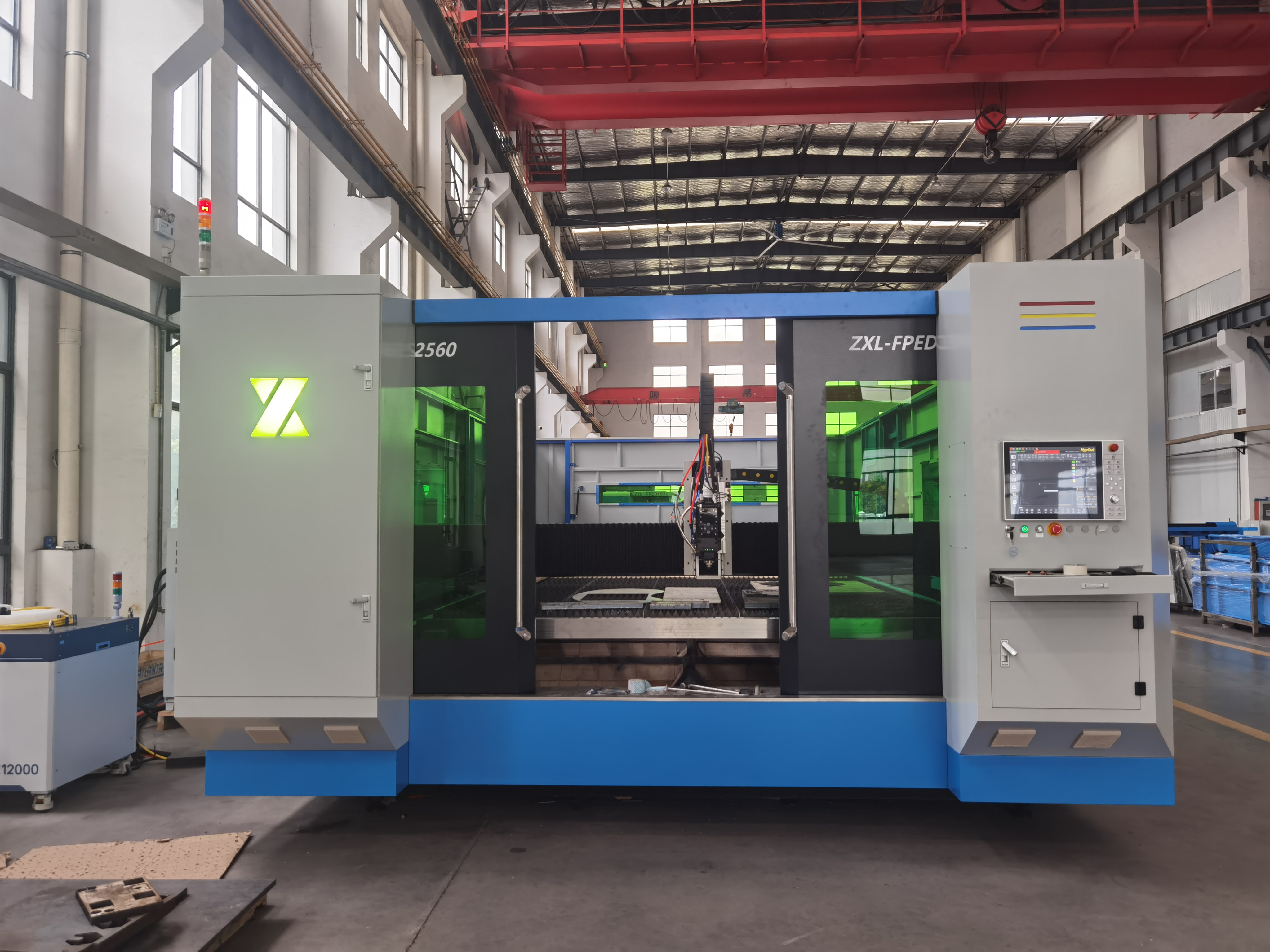 High Power Fiber Laser Cutting Machine