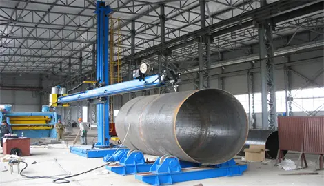 Column and Boom Welding Machine 
