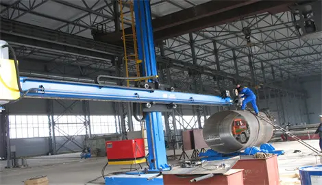 Column and Boom Welding Machine 