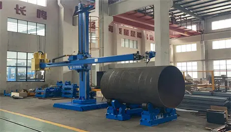 Column and Boom Welding Machine 