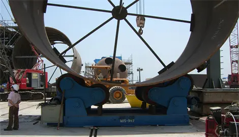 5-500T Self Aligning Welding Rotator