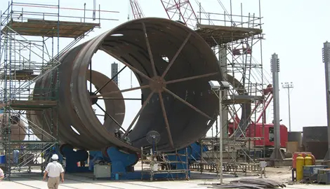 5-500T Self Aligning Welding Rotator