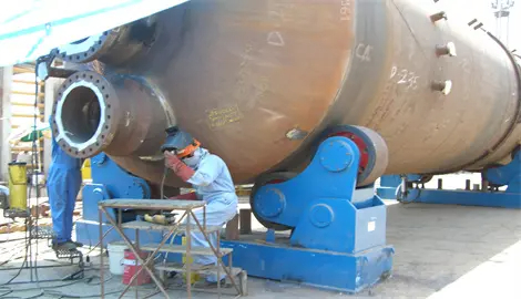 5-500T Self Aligning Welding Rotator