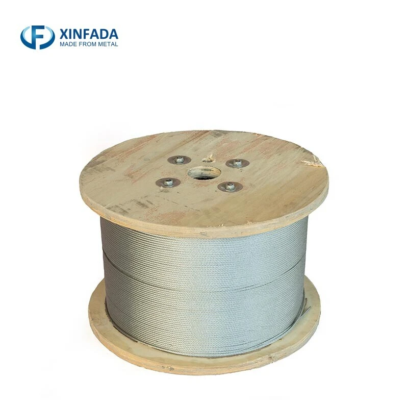 Manufacturer High Quality Q195 Q235 Galvanized Steel Wire Rope