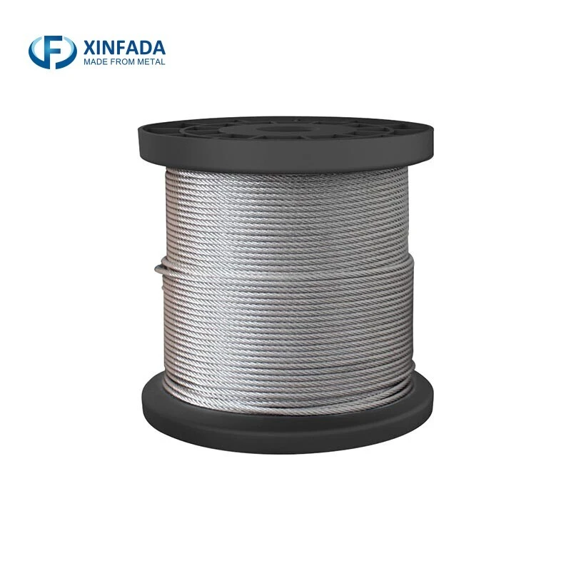 Manufacturer High Quality Q195 Q235 Galvanized Steel Wire Rope