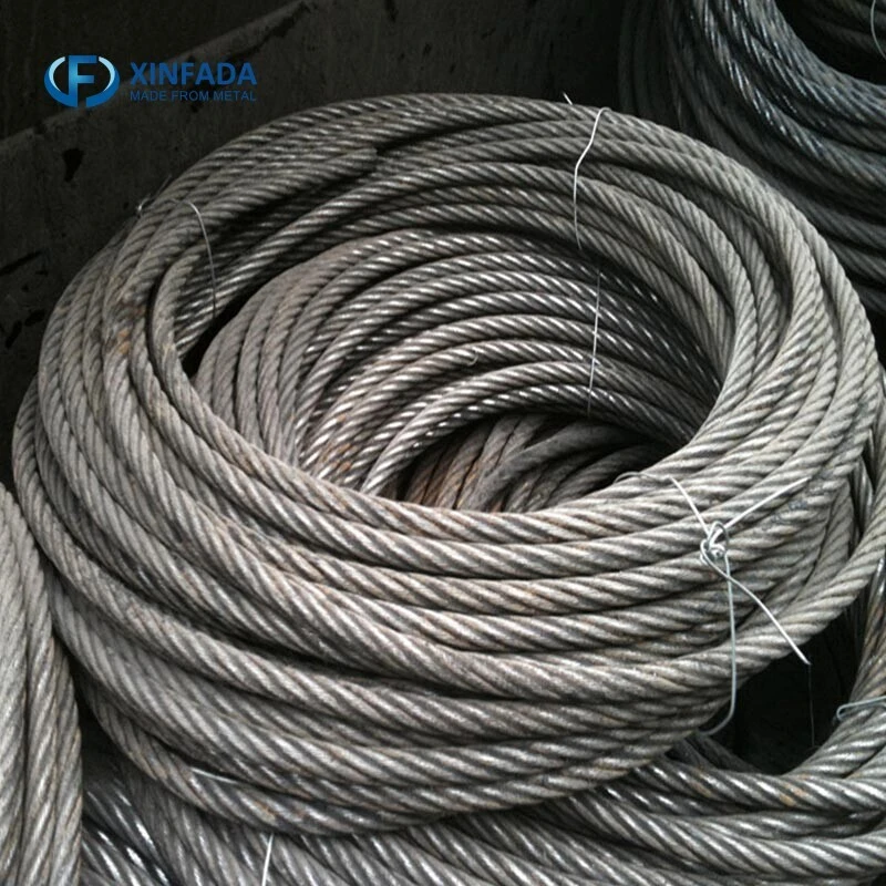 Manufacturer High Quality Q195 Q235 Galvanized Steel Wire Rope