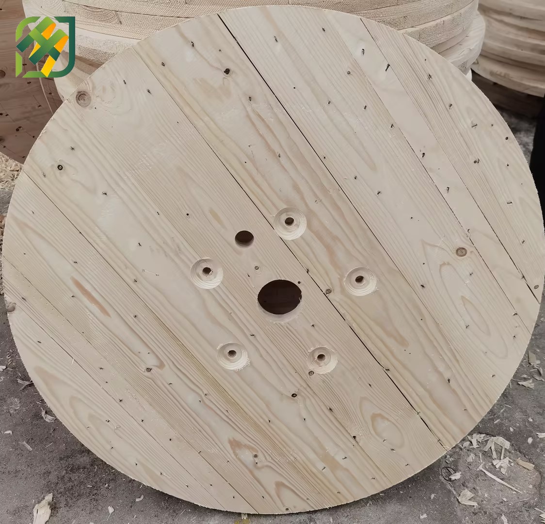 خشب أبلكاش البتولا لشفات بكرات الكابلات والبكرات