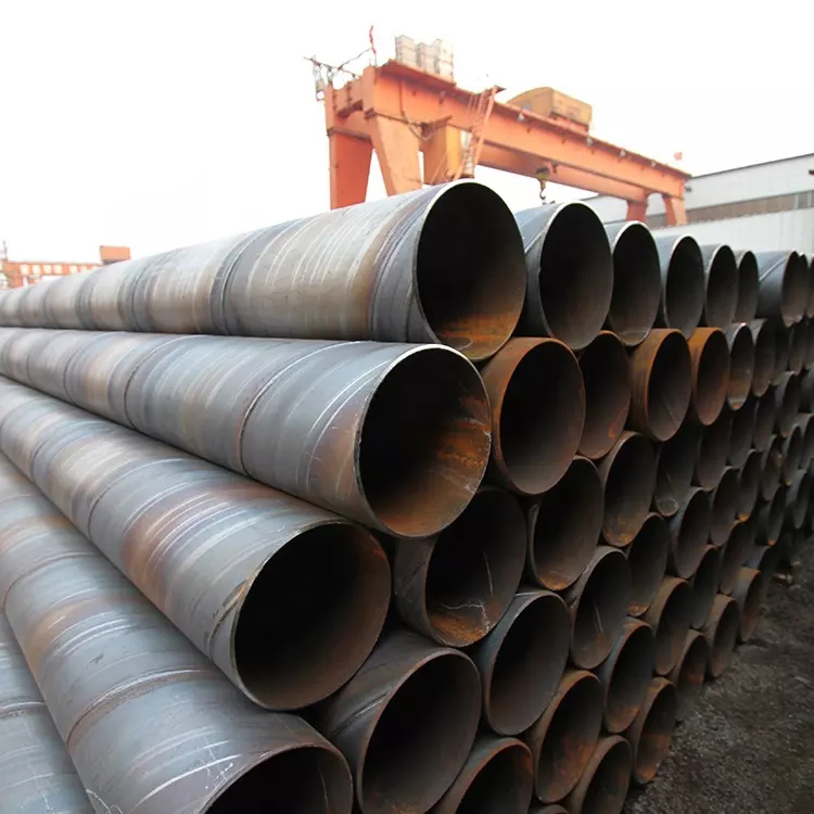 Factory Supply Q235 SSAW Spiral Welded Carbon Steel Pipe