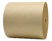 Manufacturers sell white natural color food grade large roll wrapping paper printing coated kraft paper