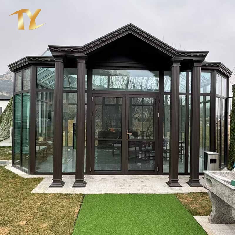 Cyclone Resist Prefab Light Steel Frame Garden Cabin Studio Sunroom