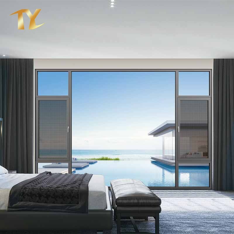 Aluminum Doors & Windows Screens Sliding Custom Insect Screen Windows Aluminium Window