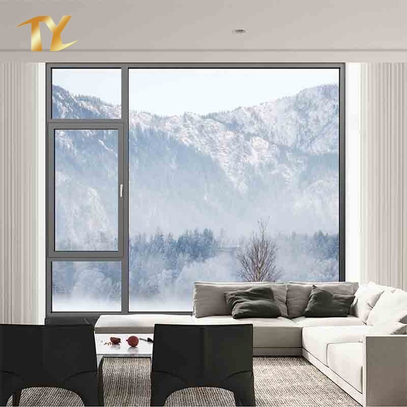 High Quality Soundproof Alumnium Folding Windows And Aluminum Doors