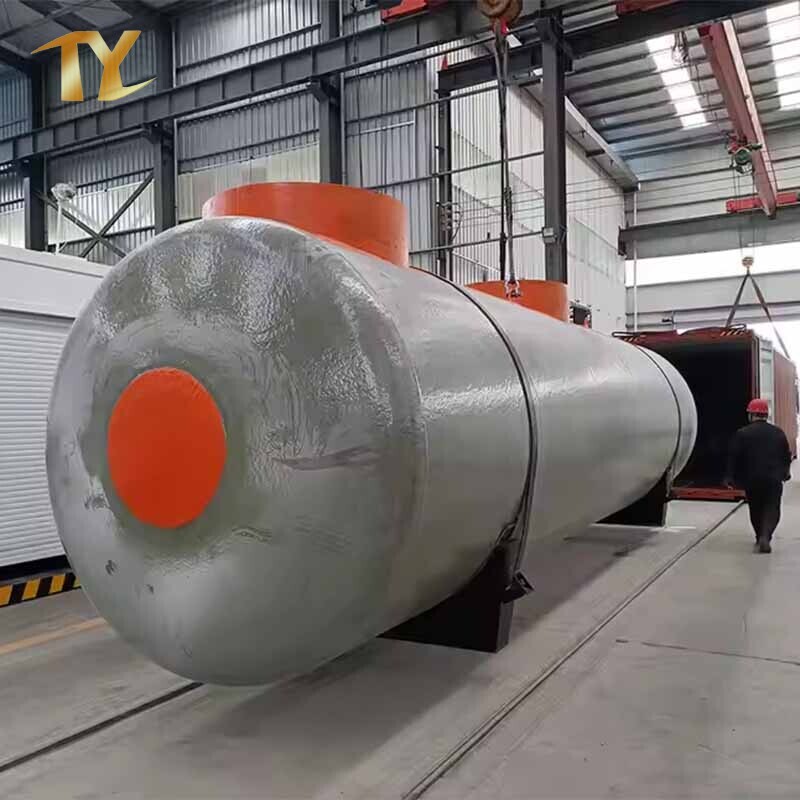 SF Double-layer Oil Tank with Automatic Welding Underground Double-layer Storage Oil Tank for Gas