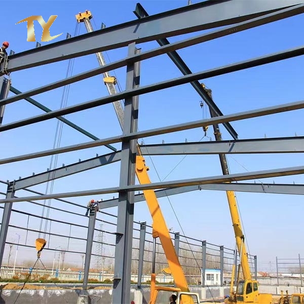 China Prefab Steel Structure Building / Factory / Warehouse