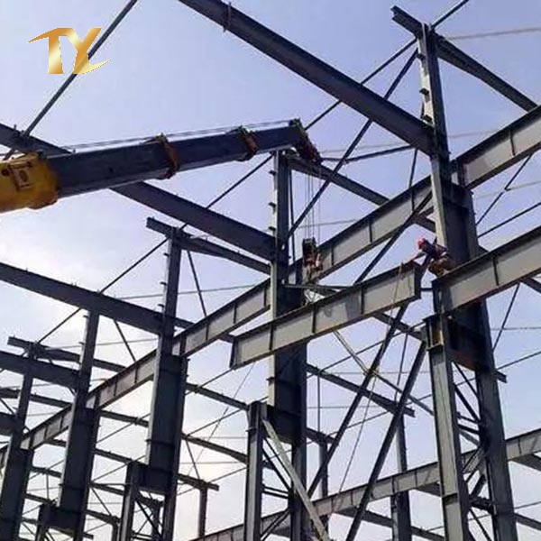 Steel Structure Frame For Building Construction Workshop Warehouse