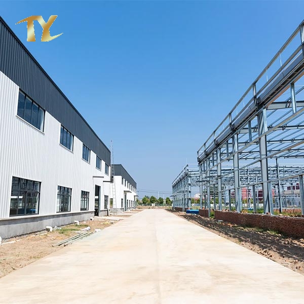 Metallic Steel Structure For Industrial Workshop Building