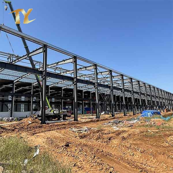 Prefab Industrial Metal Structural Steel Frame Steel Structure